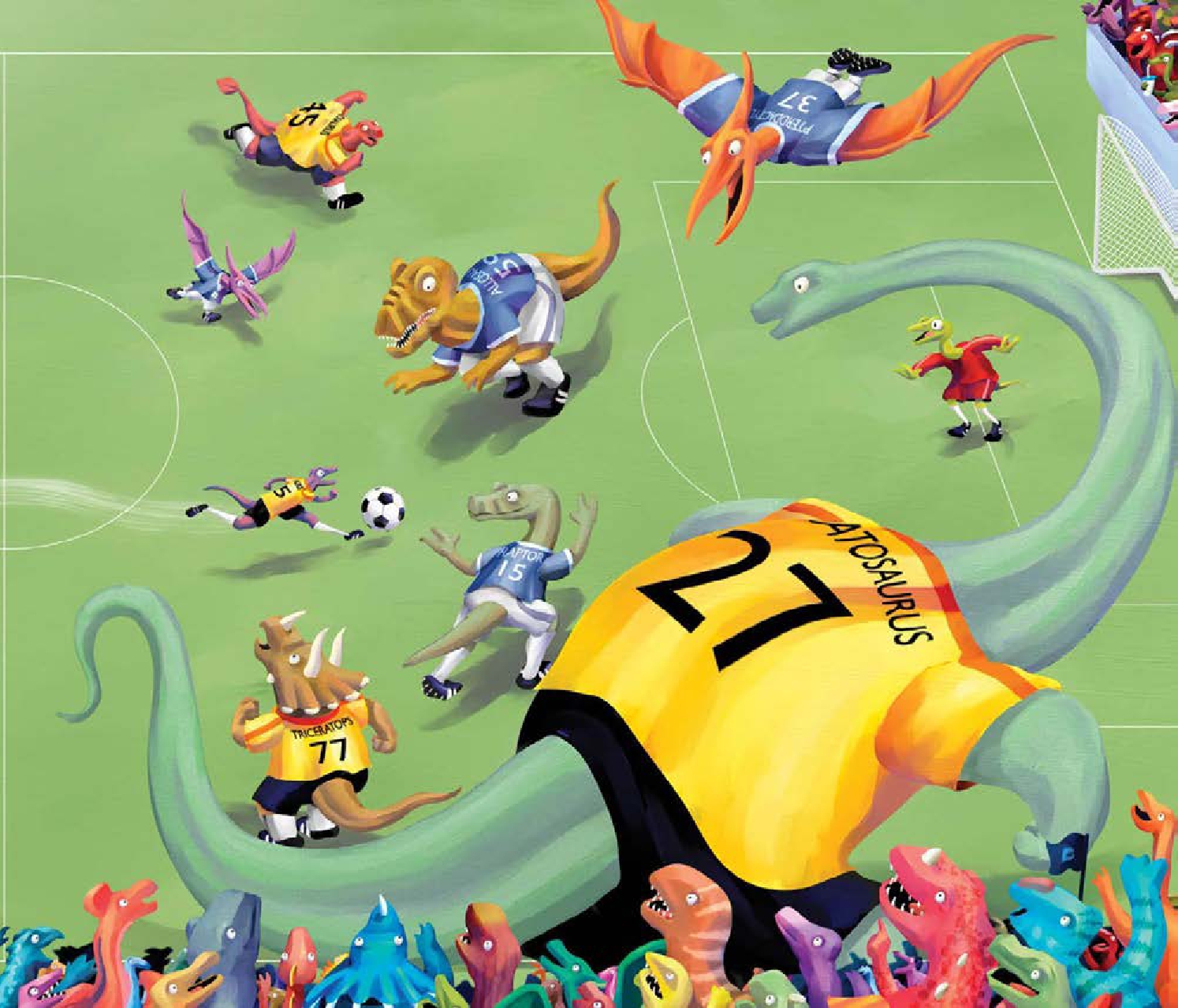 Dino-Soccer (Spanish Edition)