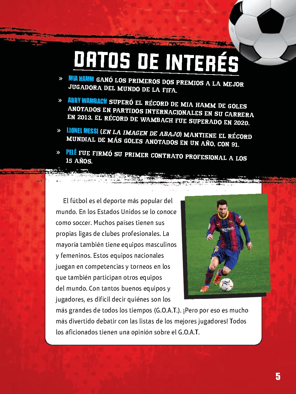 G.O.A.T. Delanteros de fútbol (G.O.A.T. Soccer Strikers)