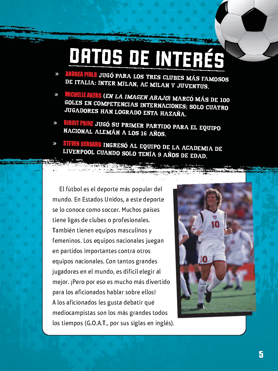 G.O.A.T. Mediocampistas de fútbol (G.O.A.T. Soccer Midfielders)