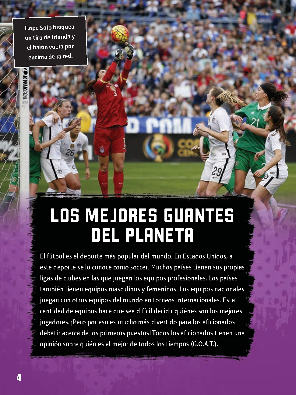 G.O.A.T. Porteros de fútbol (G.O.A.T. Soccer Goalkeepers)
