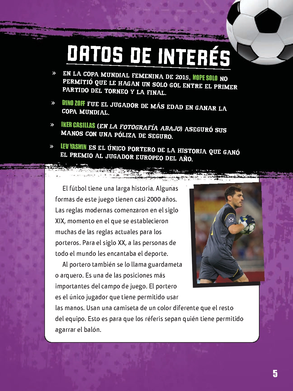 G.O.A.T. Porteros de fútbol (G.O.A.T. Soccer Goalkeepers)