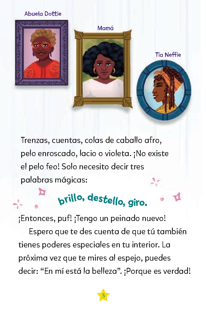Imani y su gran experimento para el pelo (Imani and the Great Hair Experiment)