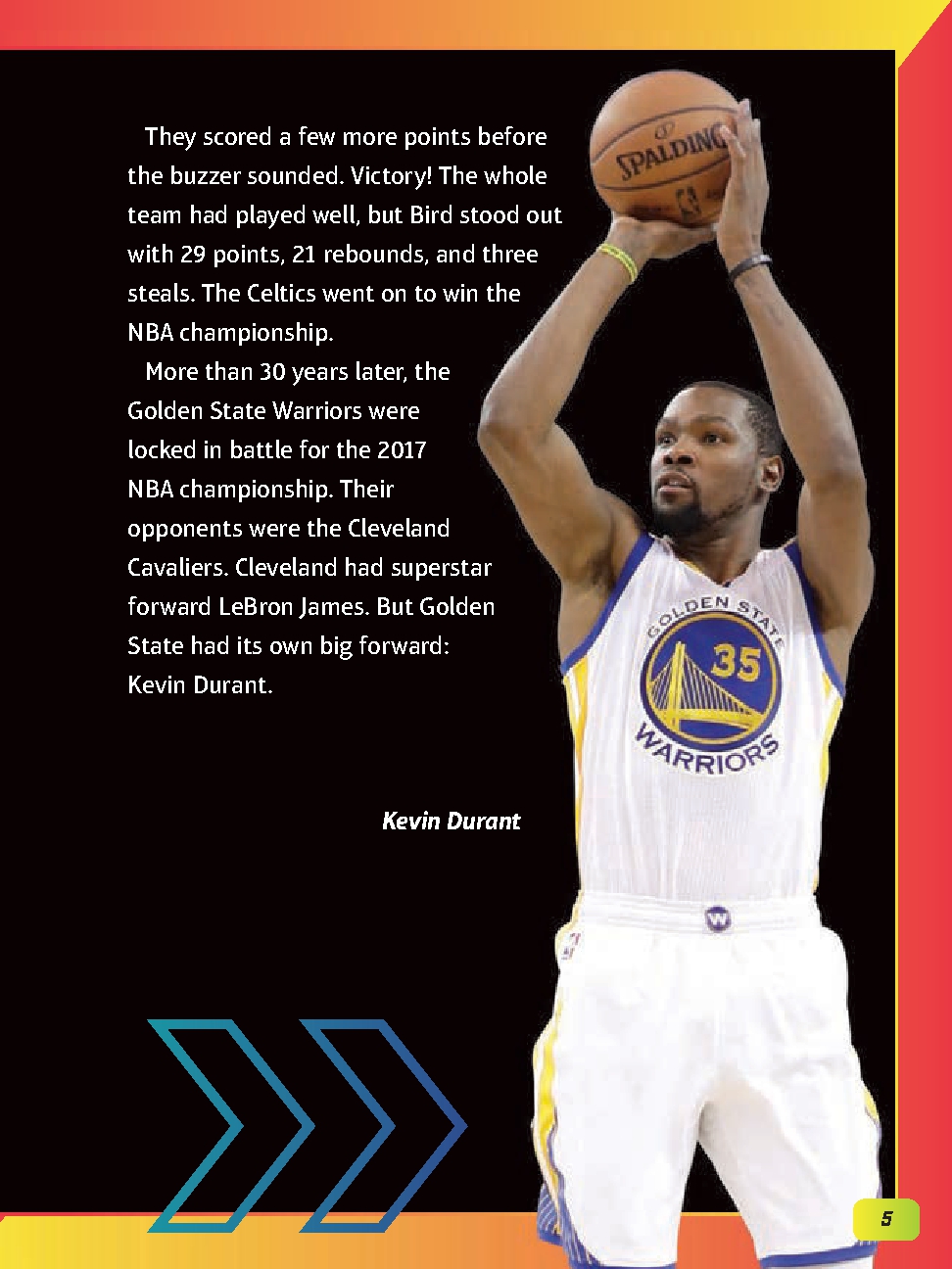Kevin Durant vs. Larry Bird
