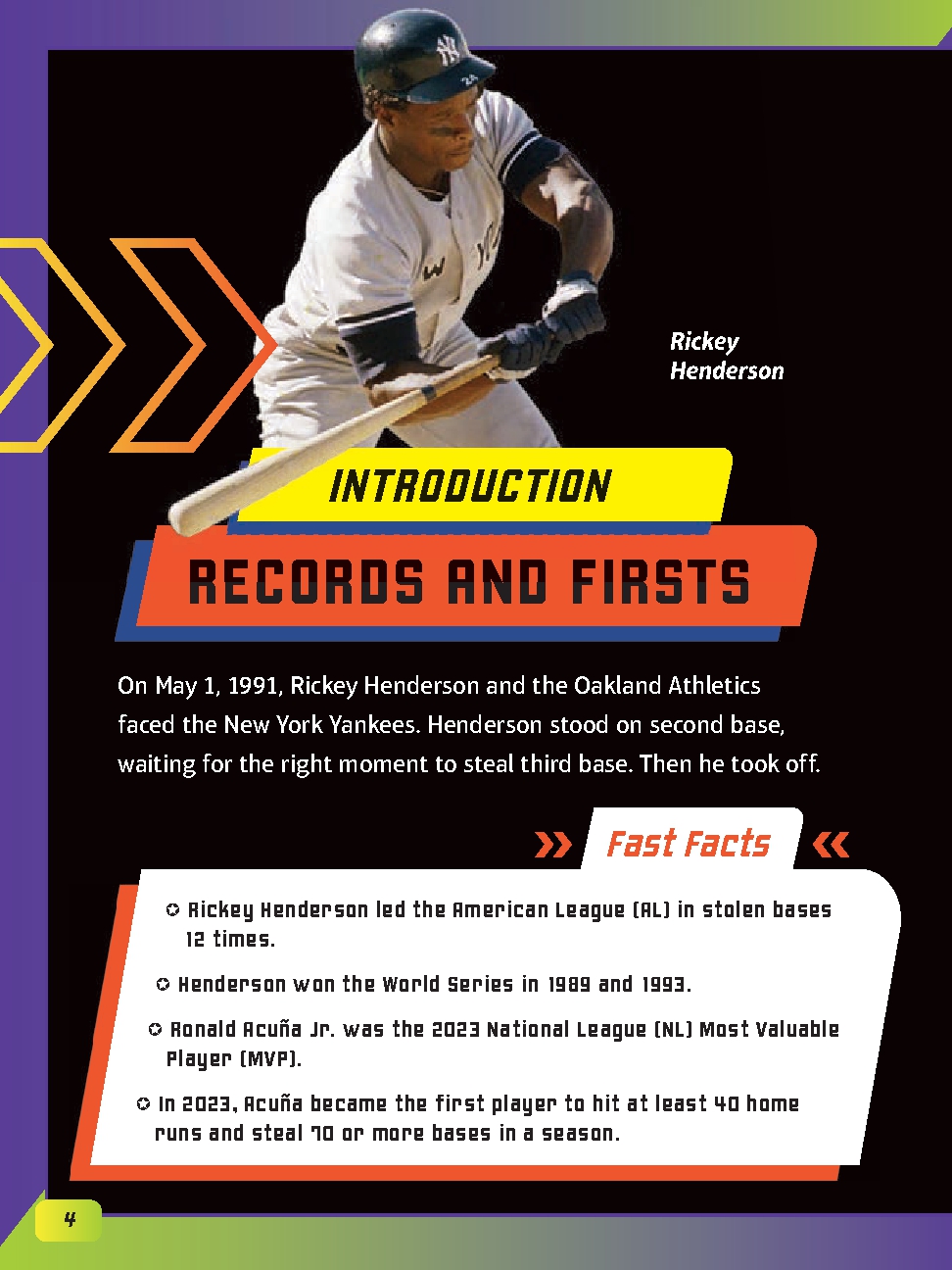 Ronald Acuña Jr. vs. Rickey Henderson