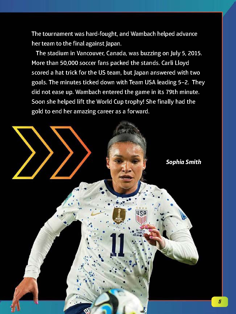 Sophia Smith vs. Abby Wambach