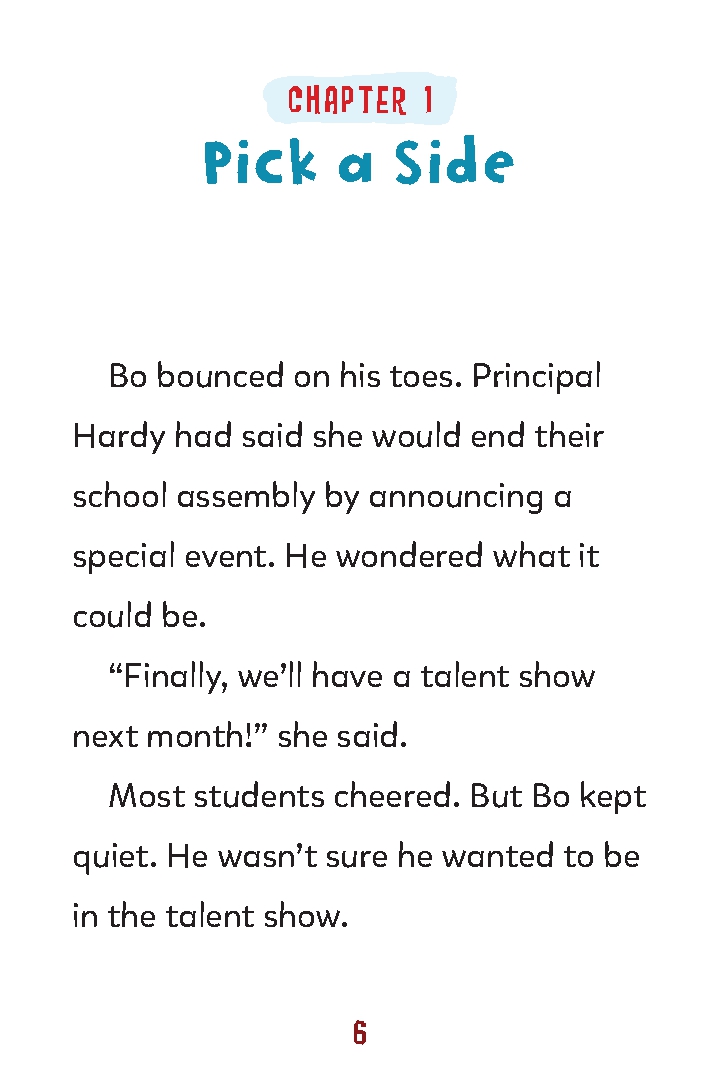 Bo and the Talent Show Trouble