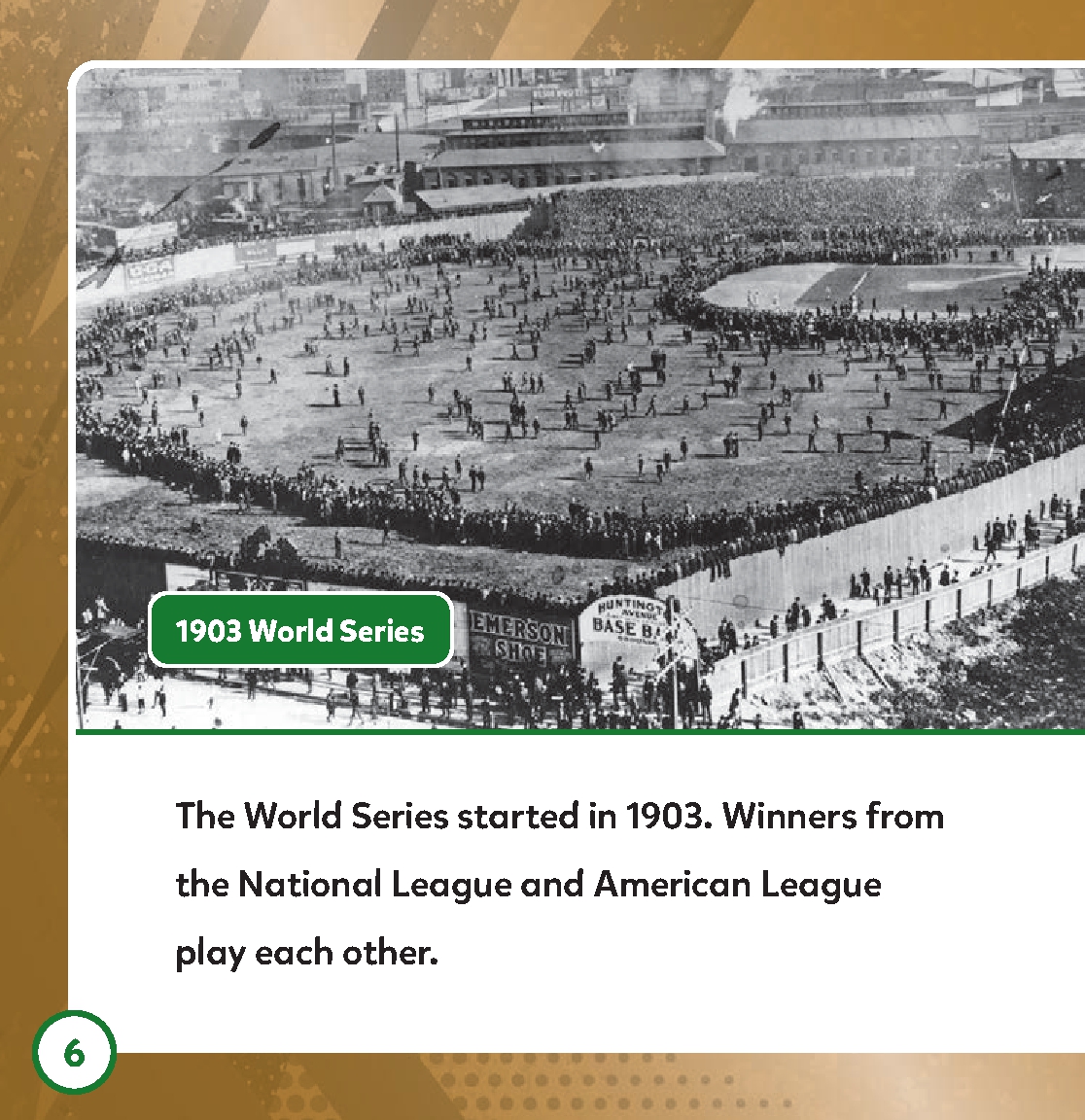 Baseball's World Series