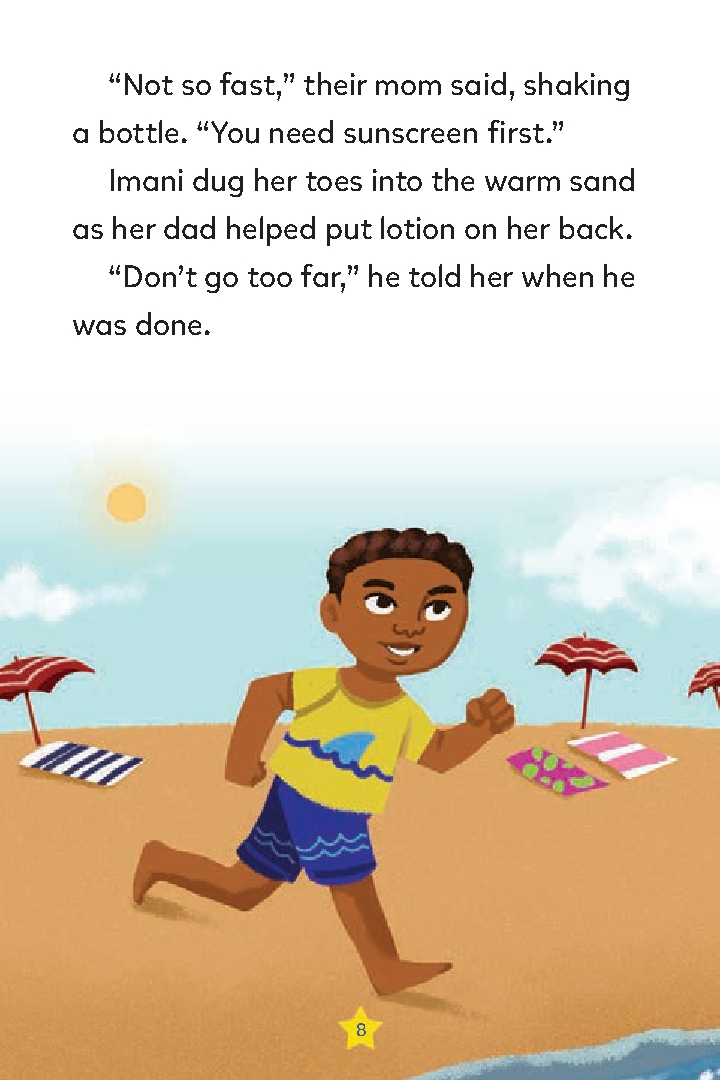 Imani at the Beach