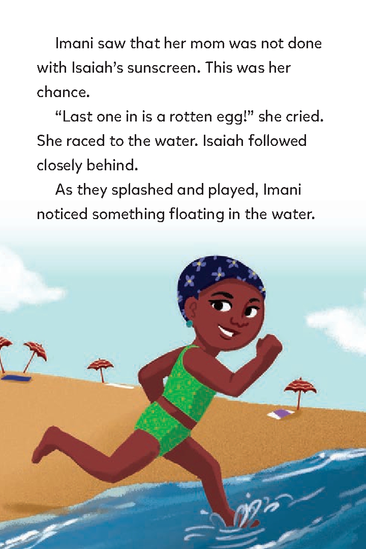 Imani at the Beach