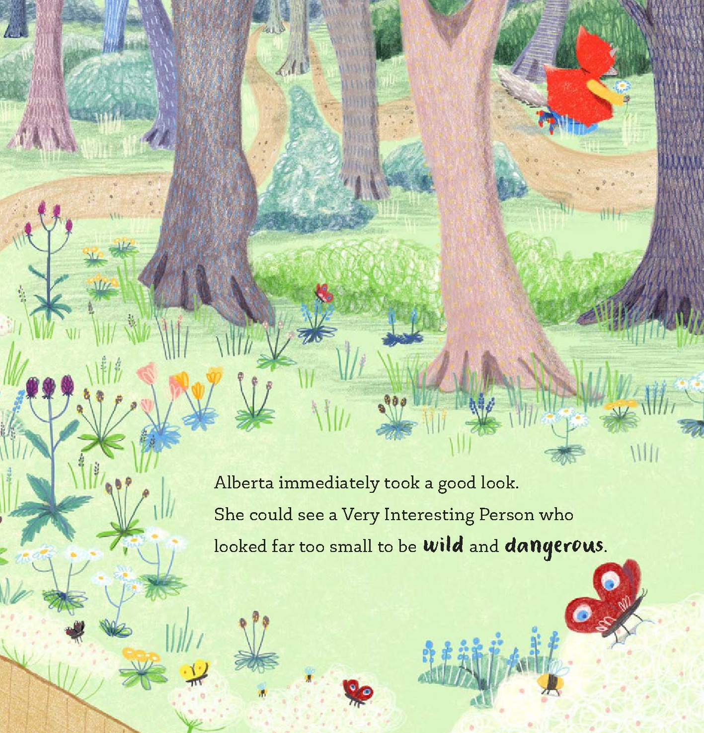 Alberta and Little Red Riding Wolf