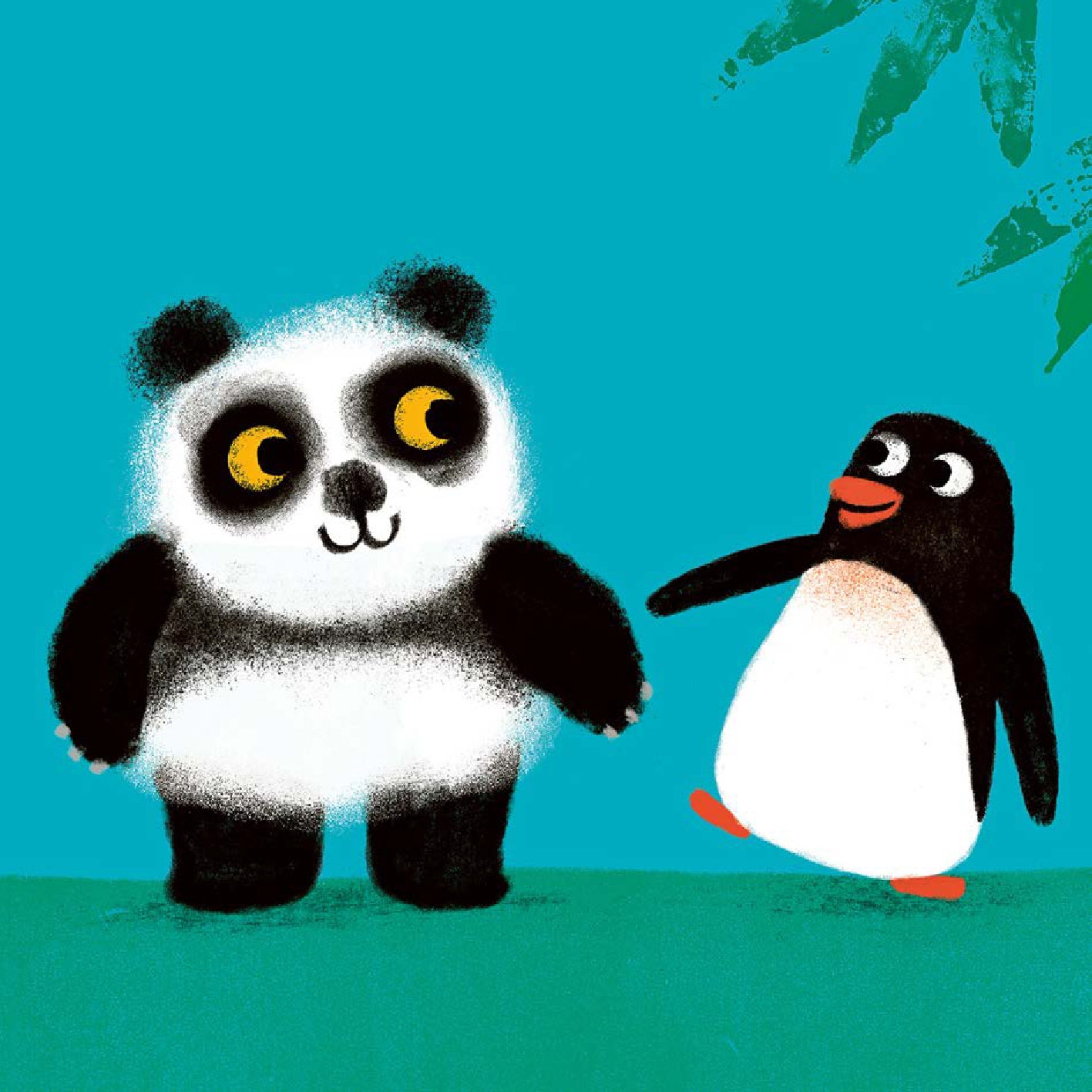 Panda and Penguin Find a Thing