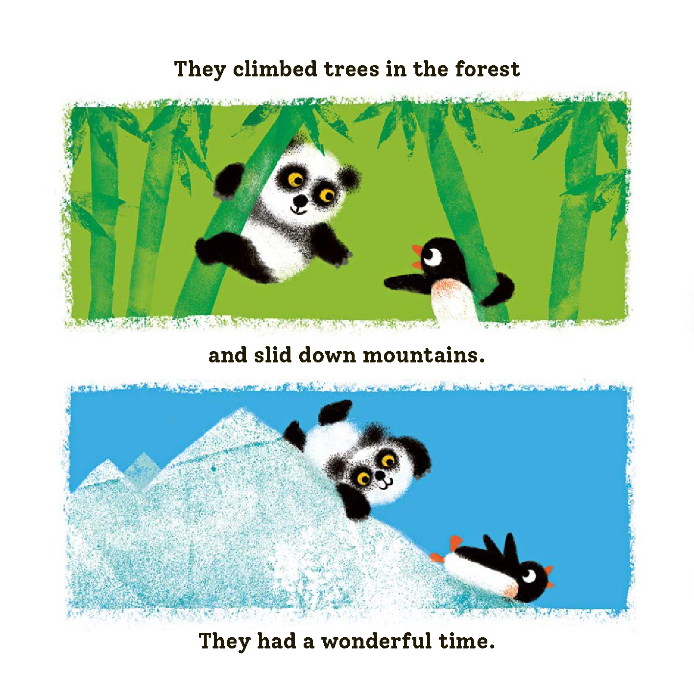 Panda and Penguin Find a Thing