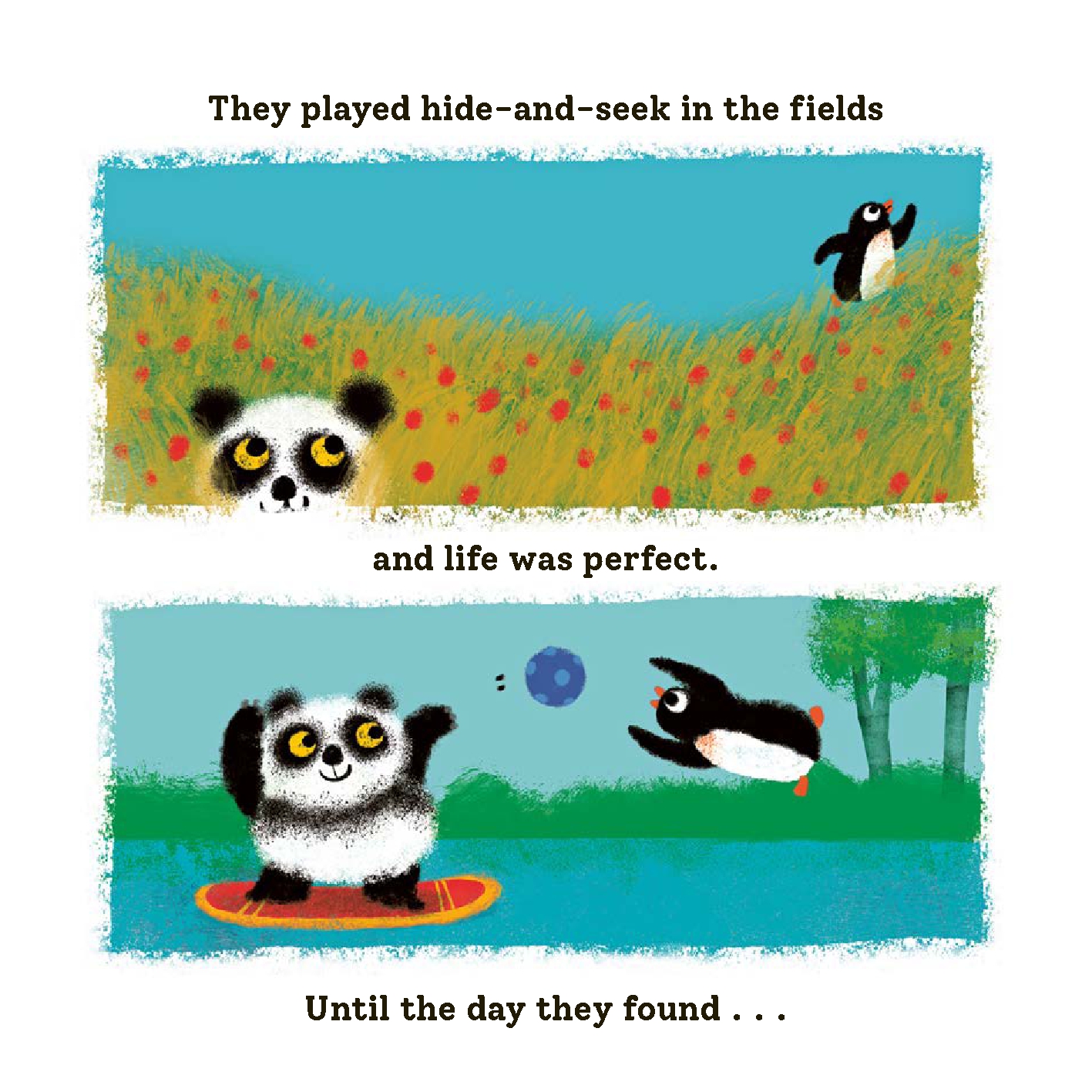 Panda and Penguin Find a Thing