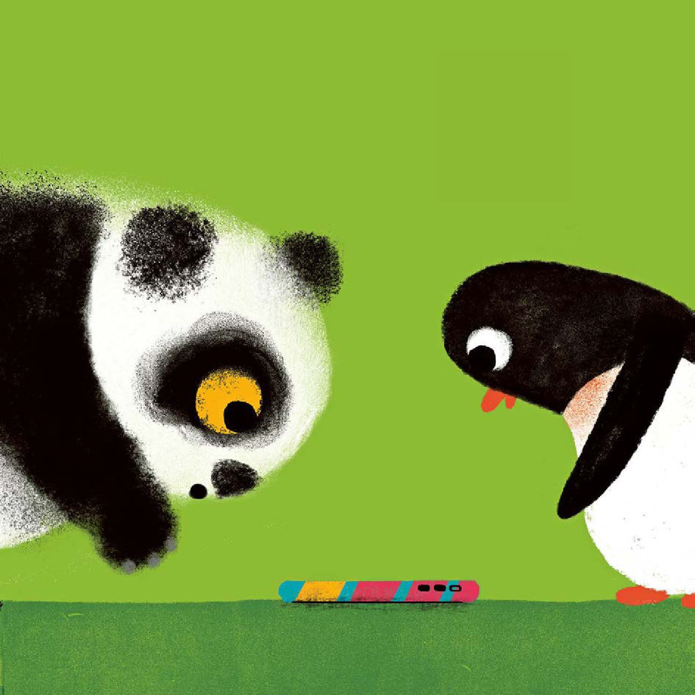 Panda and Penguin Find a Thing