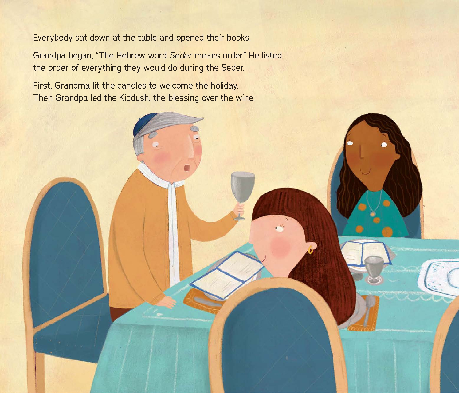 Talia and the Passover HUG-gadah