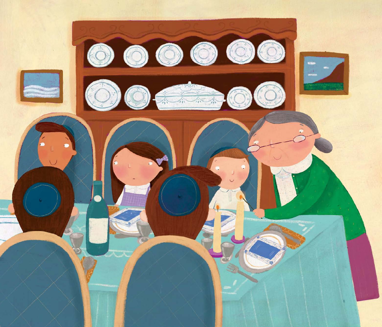 Talia and the Passover HUG-gadah