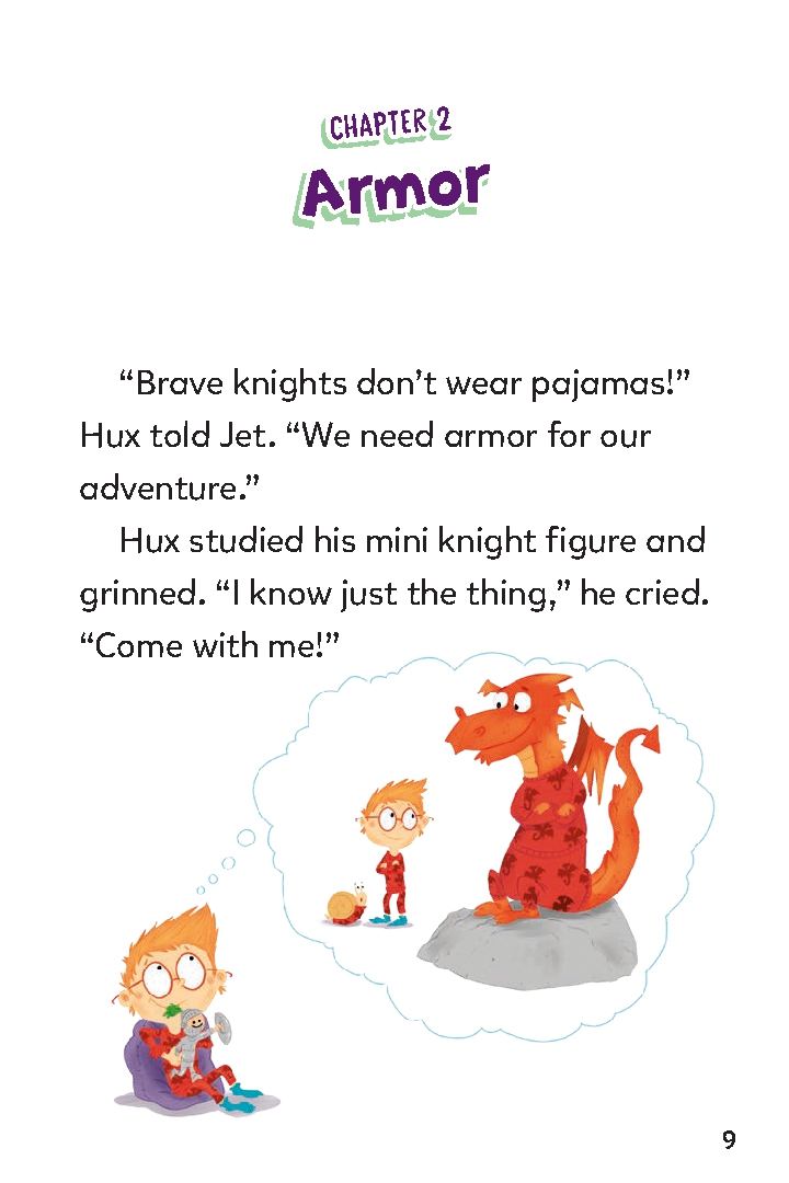 Huxley Higgins, Dragon Knight