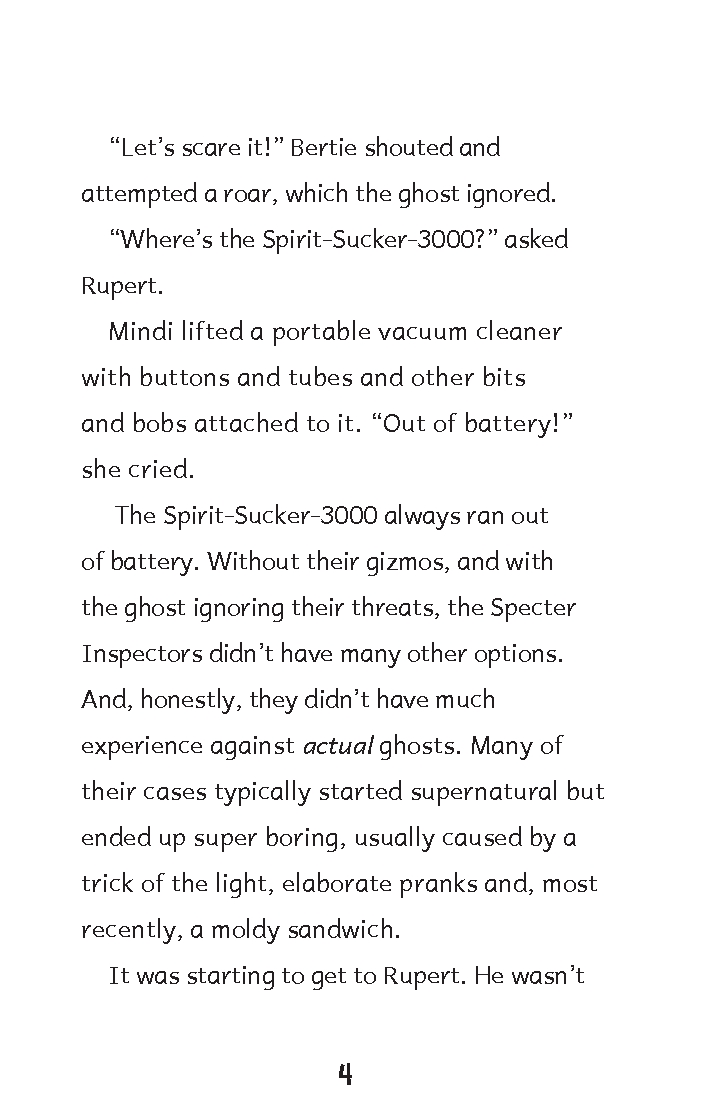 The Specter Inspectors / The Poltergeist's Problem