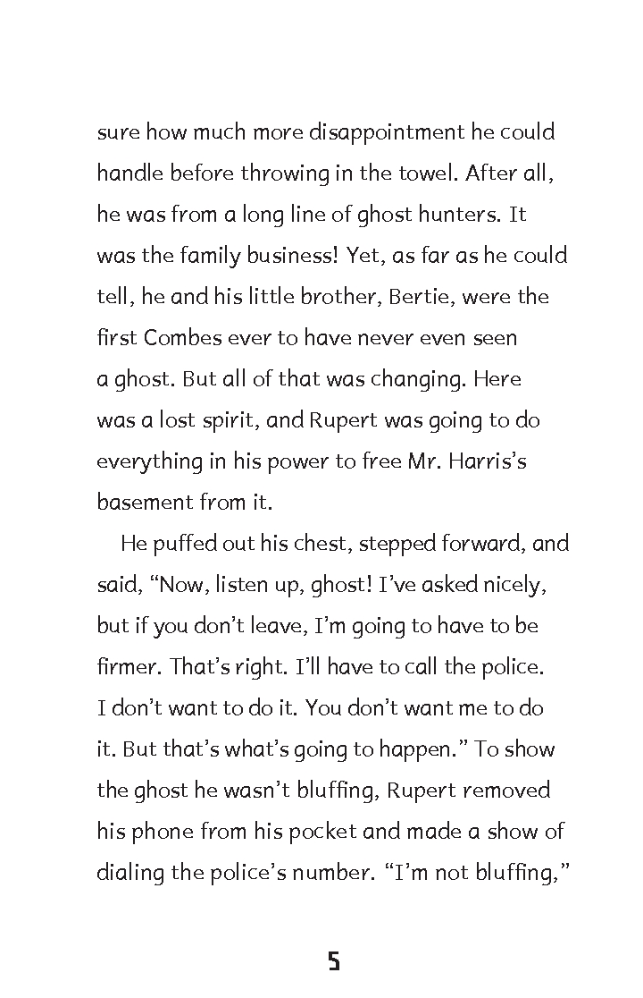 The Specter Inspectors / The Poltergeist's Problem