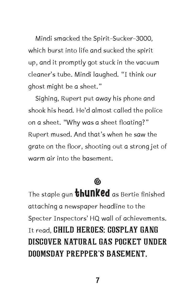 The Specter Inspectors / The Poltergeist's Problem