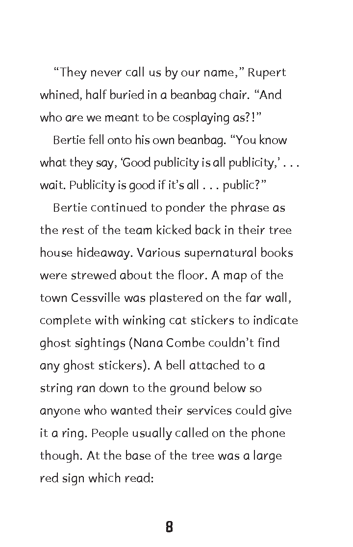 The Specter Inspectors / The Poltergeist's Problem