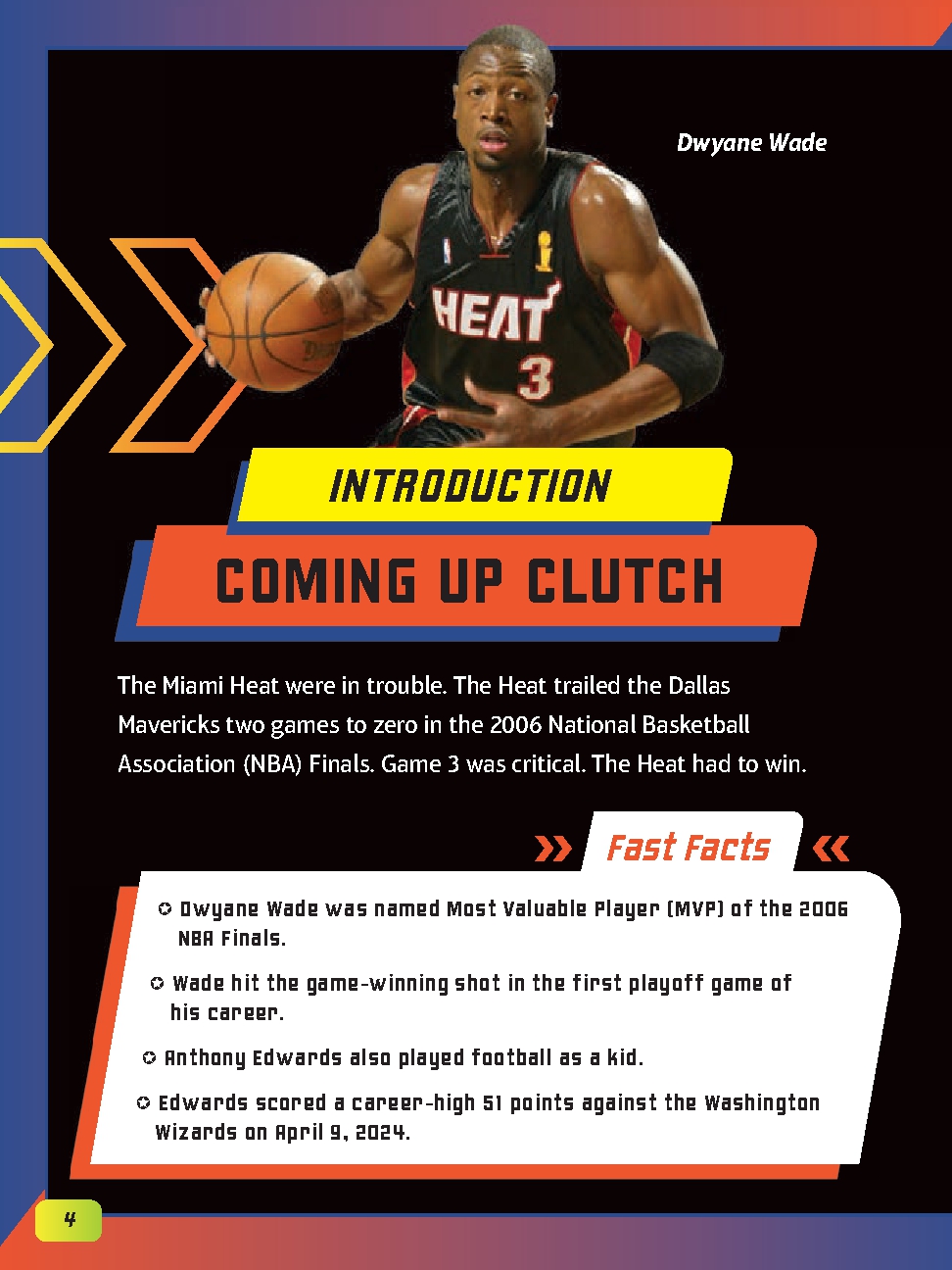 Anthony Edwards vs. Dwyane Wade