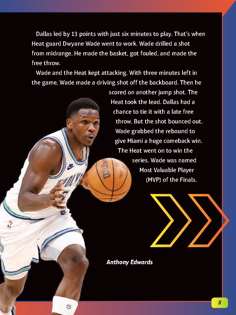 Anthony Edwards vs. Dwyane Wade