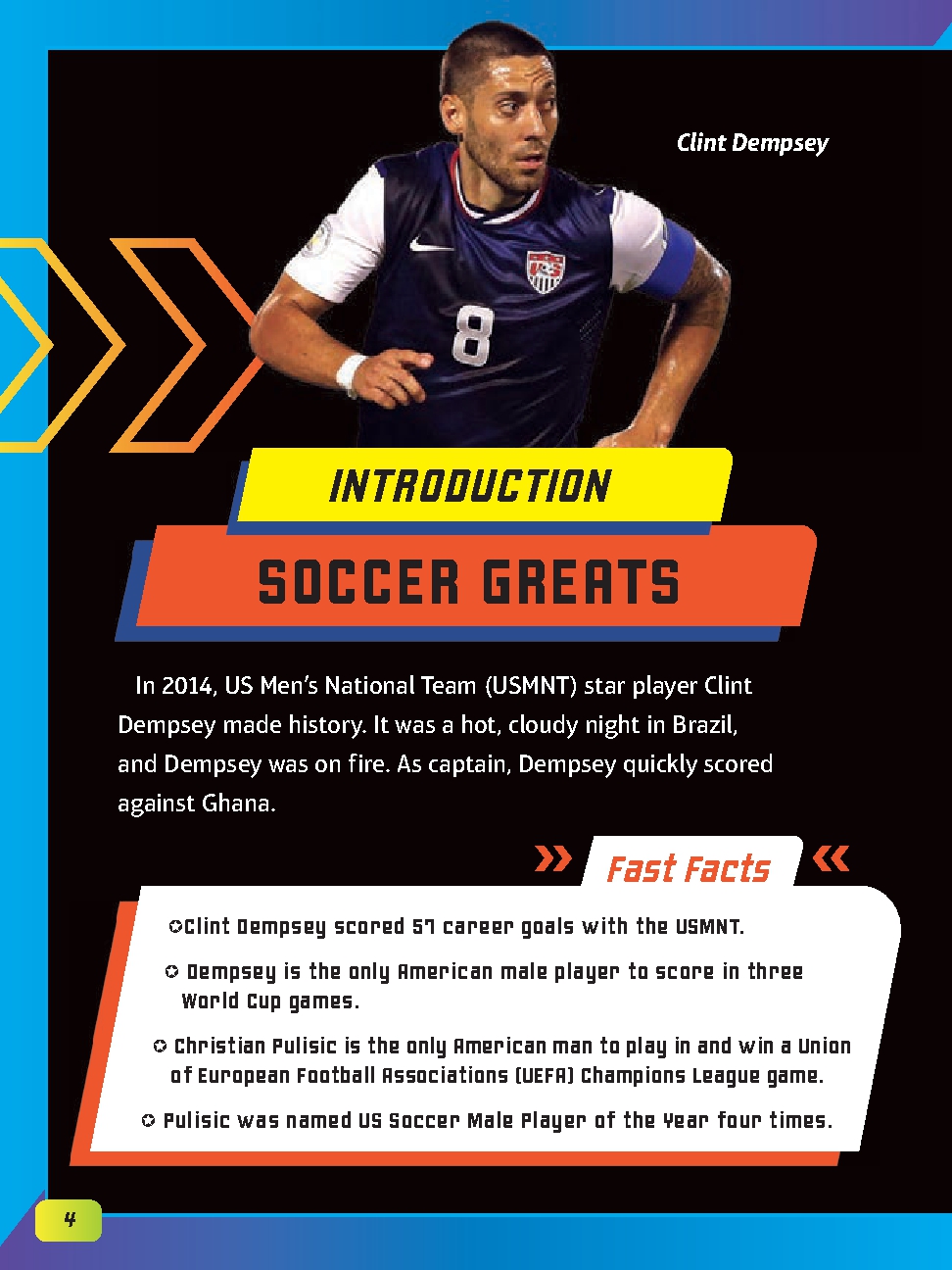 Christian Pulisic vs. Clint Dempsey