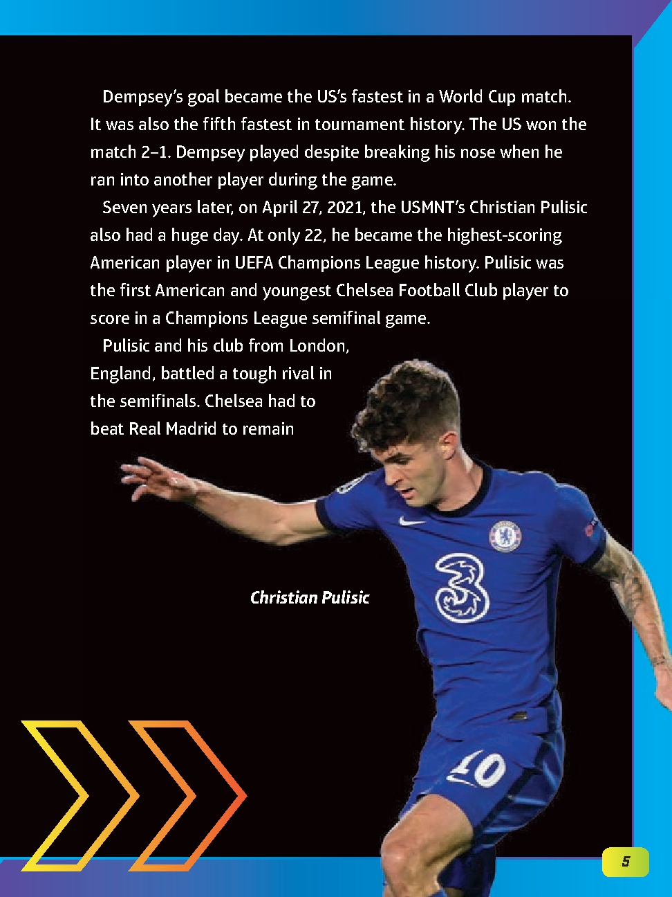 Christian Pulisic vs. Clint Dempsey