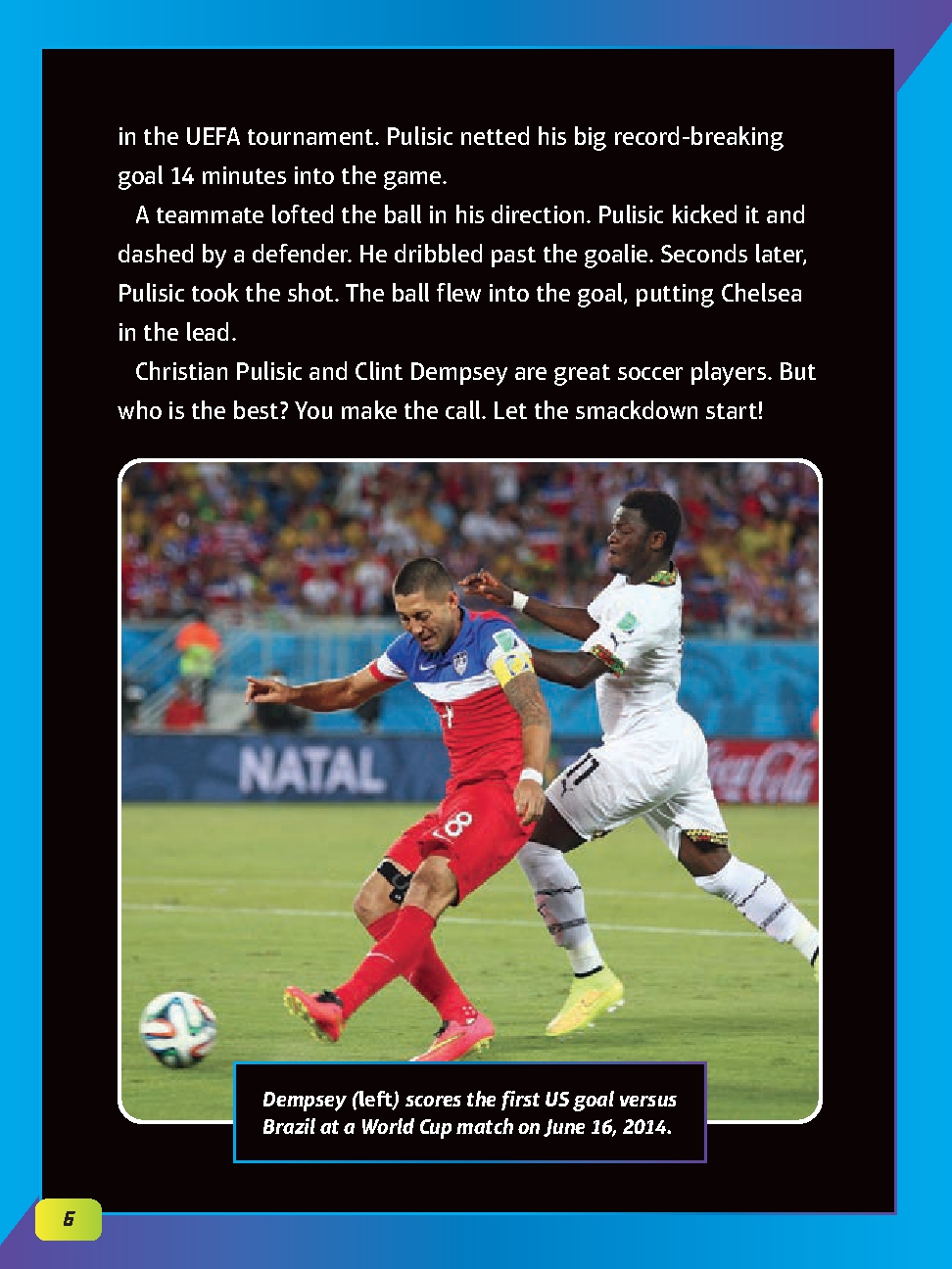 Christian Pulisic vs. Clint Dempsey