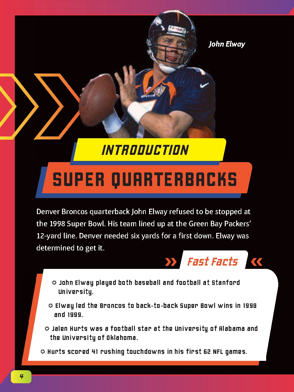 Jalen Hurts vs. John Elway