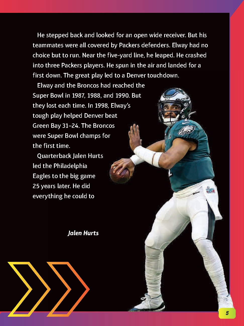 Jalen Hurts vs. John Elway