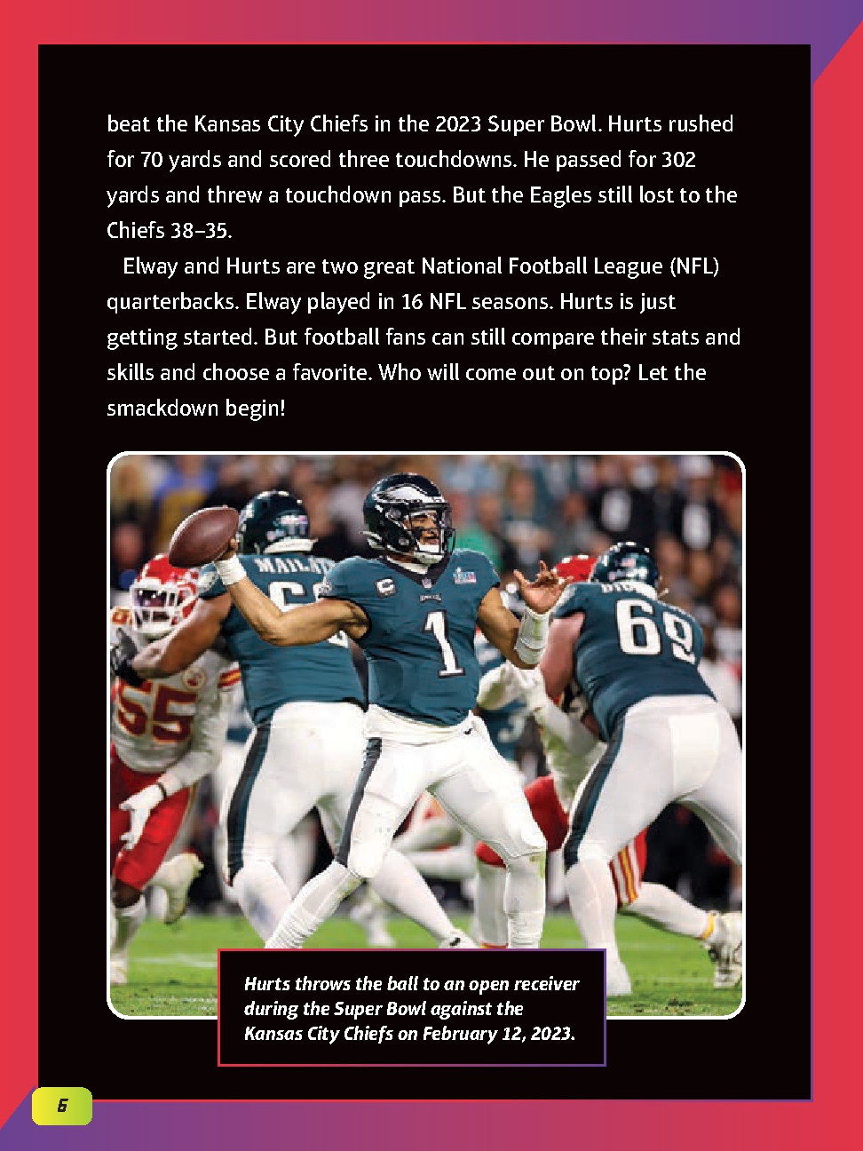 Jalen Hurts vs. John Elway