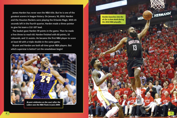 James Harden vs. Kobe Bryant