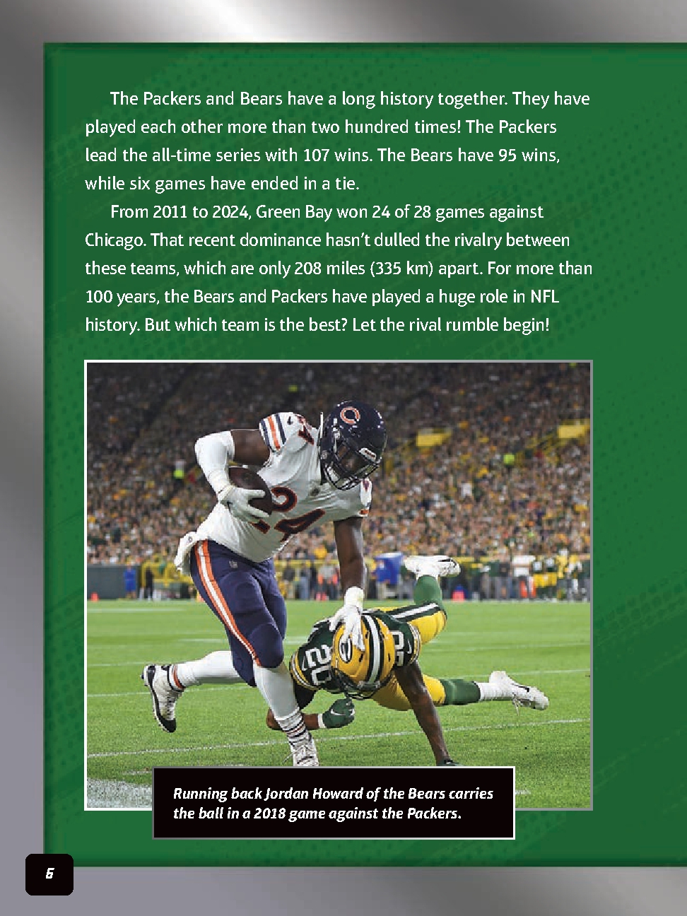 Chicago Bears vs. Green Bay Packers