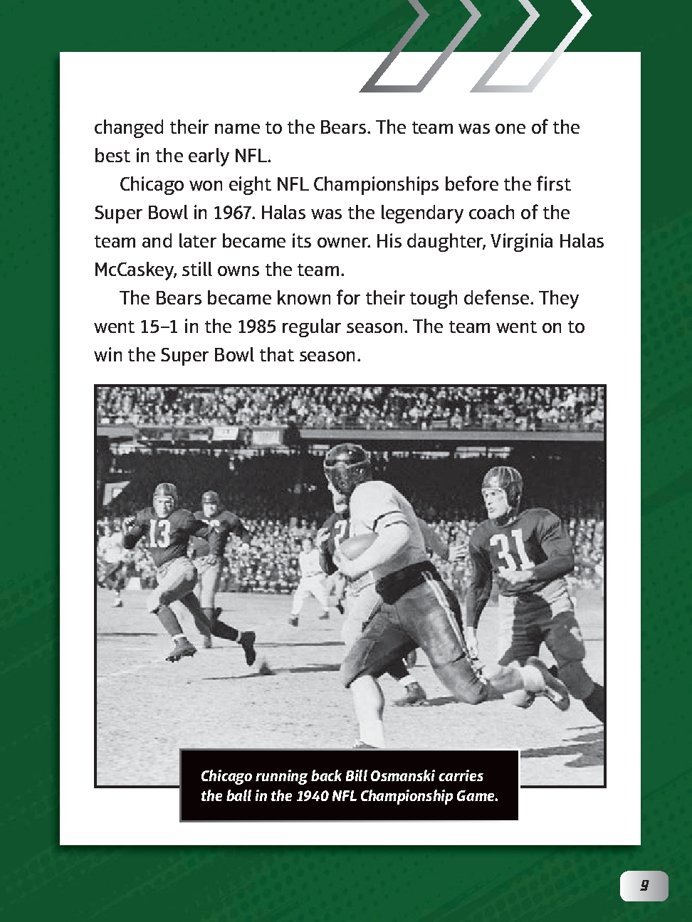 Chicago Bears vs. Green Bay Packers