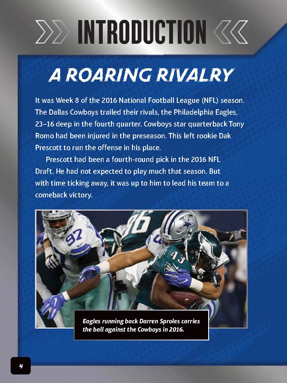 Dallas Cowboys vs. Philadelphia Eagles