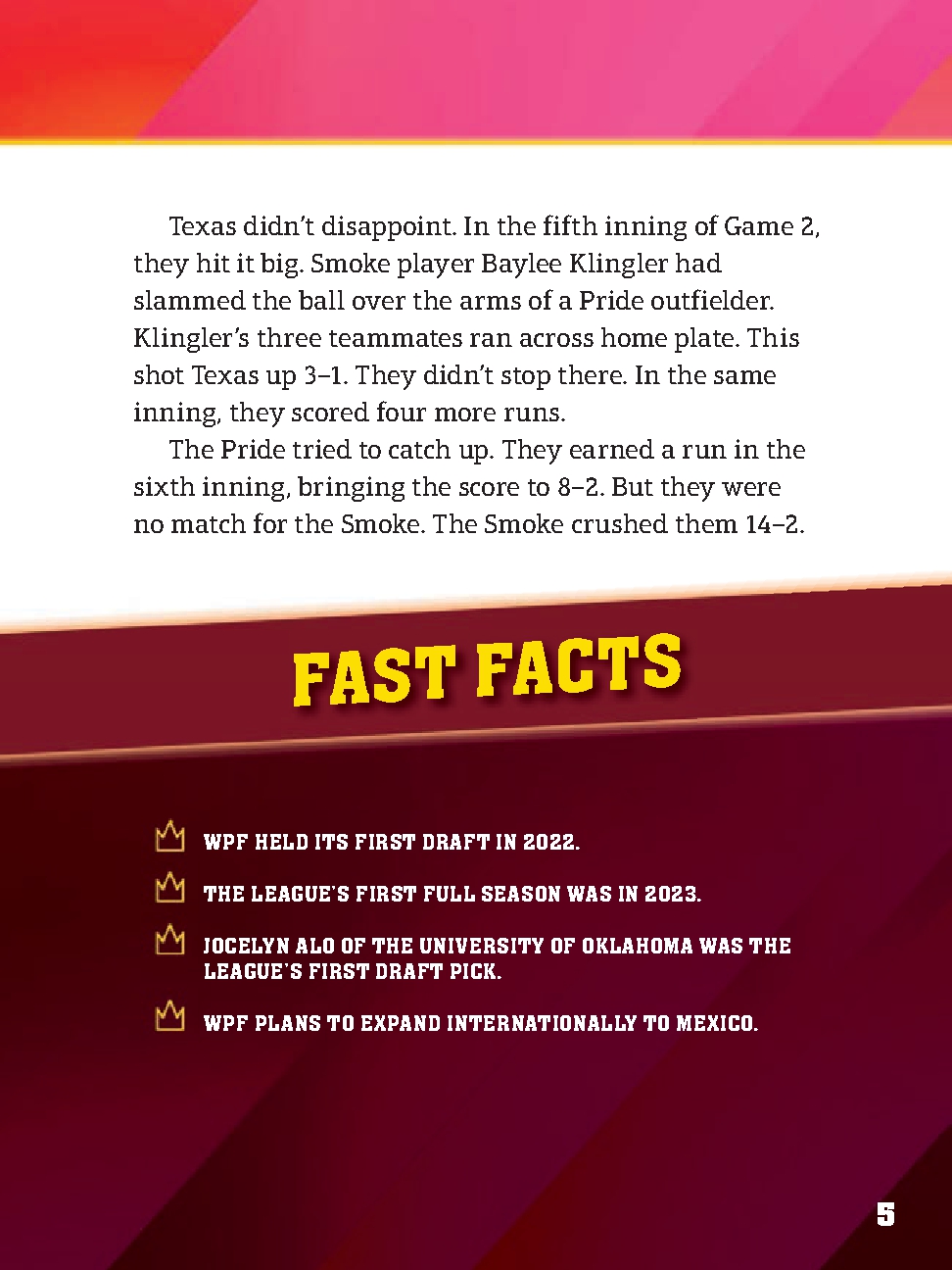 Women's Professional Fastpitch