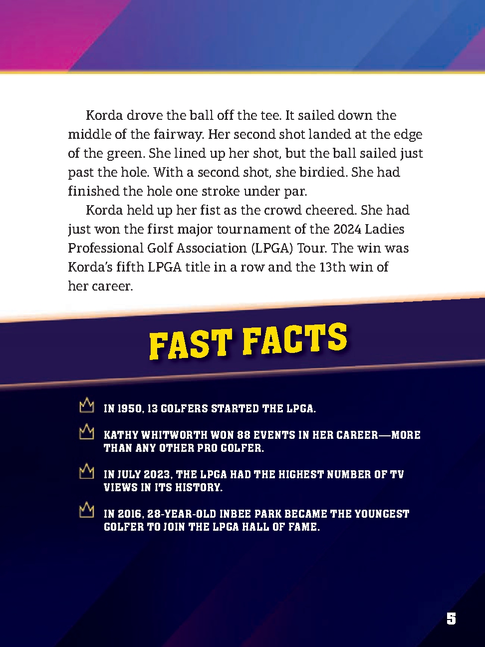 Women's Professional Golf