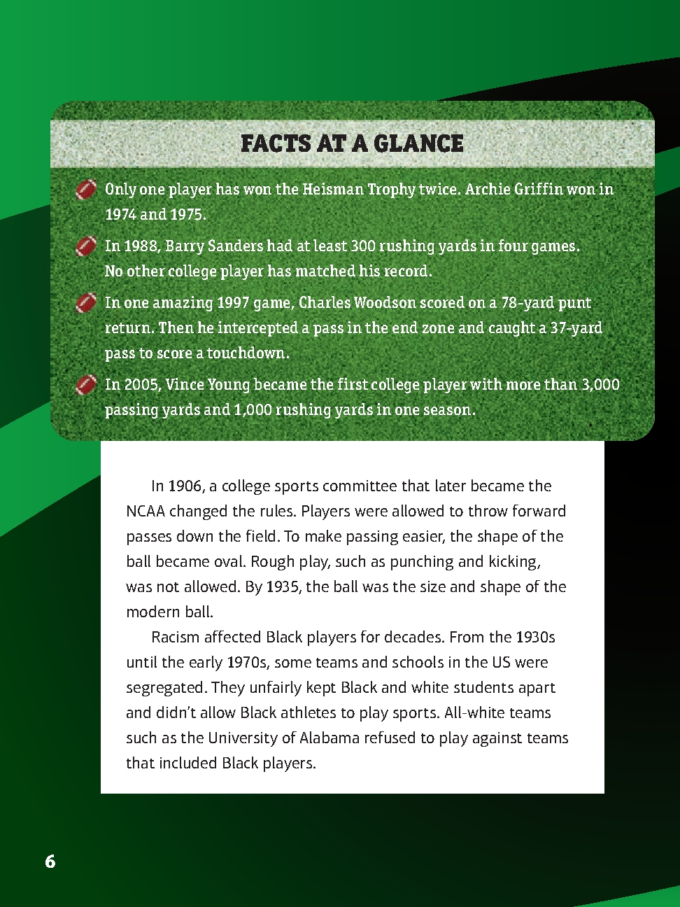 G.O.A.T. College Football Players