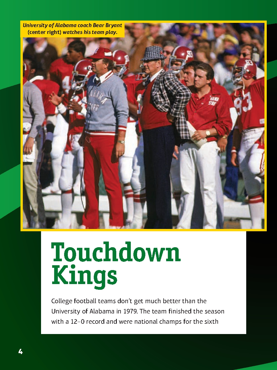 G.O.A.T. College Football Teams