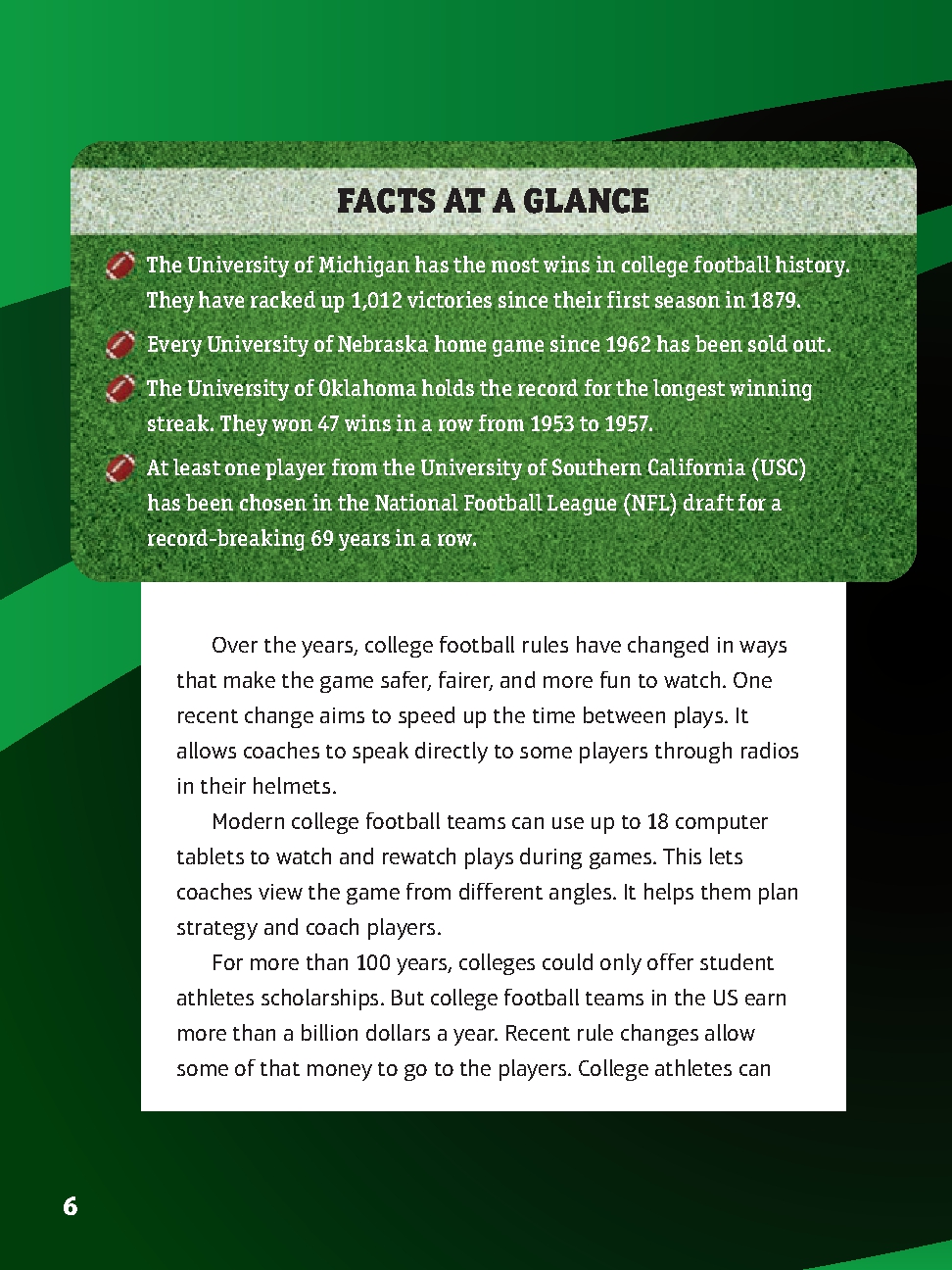 G.O.A.T. College Football Teams