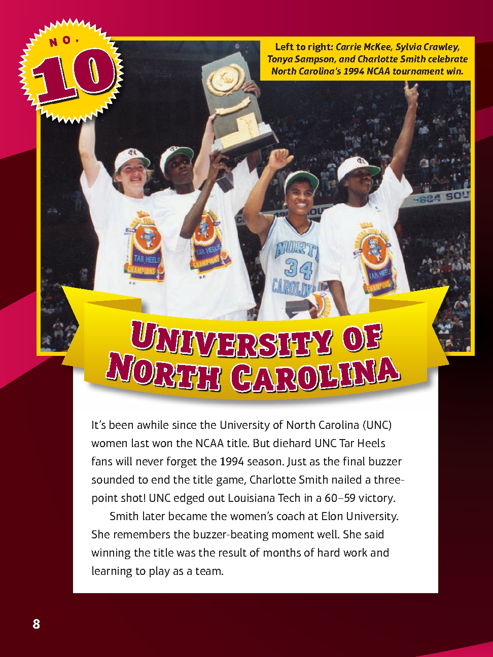 G.O.A.T. College Women's Basketball Teams