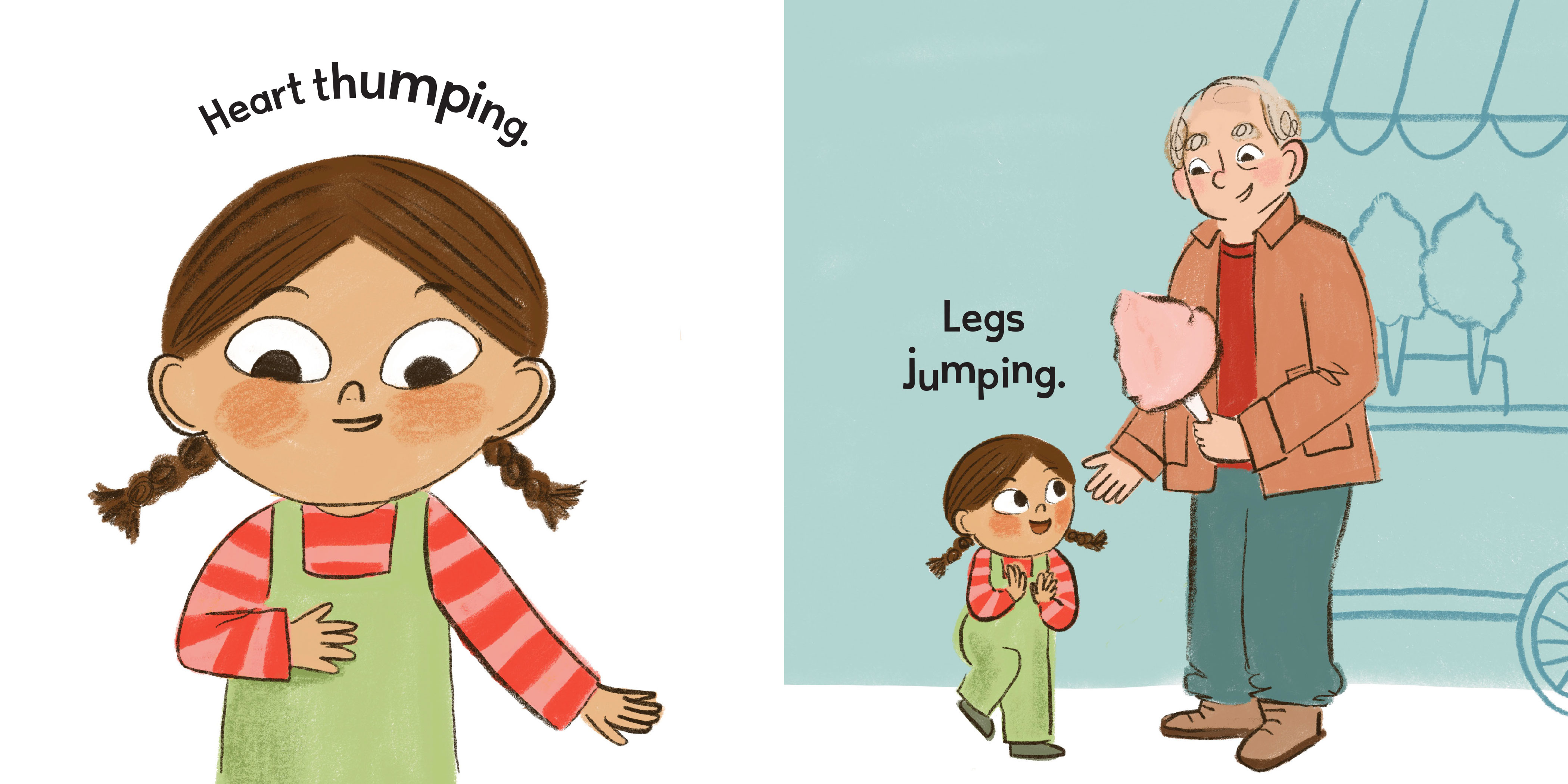 Excited Feelings Head to Toe