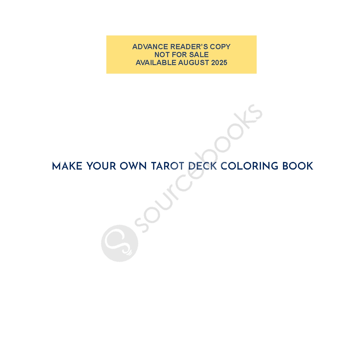 Make Your Own Tarot Deck Coloring Book