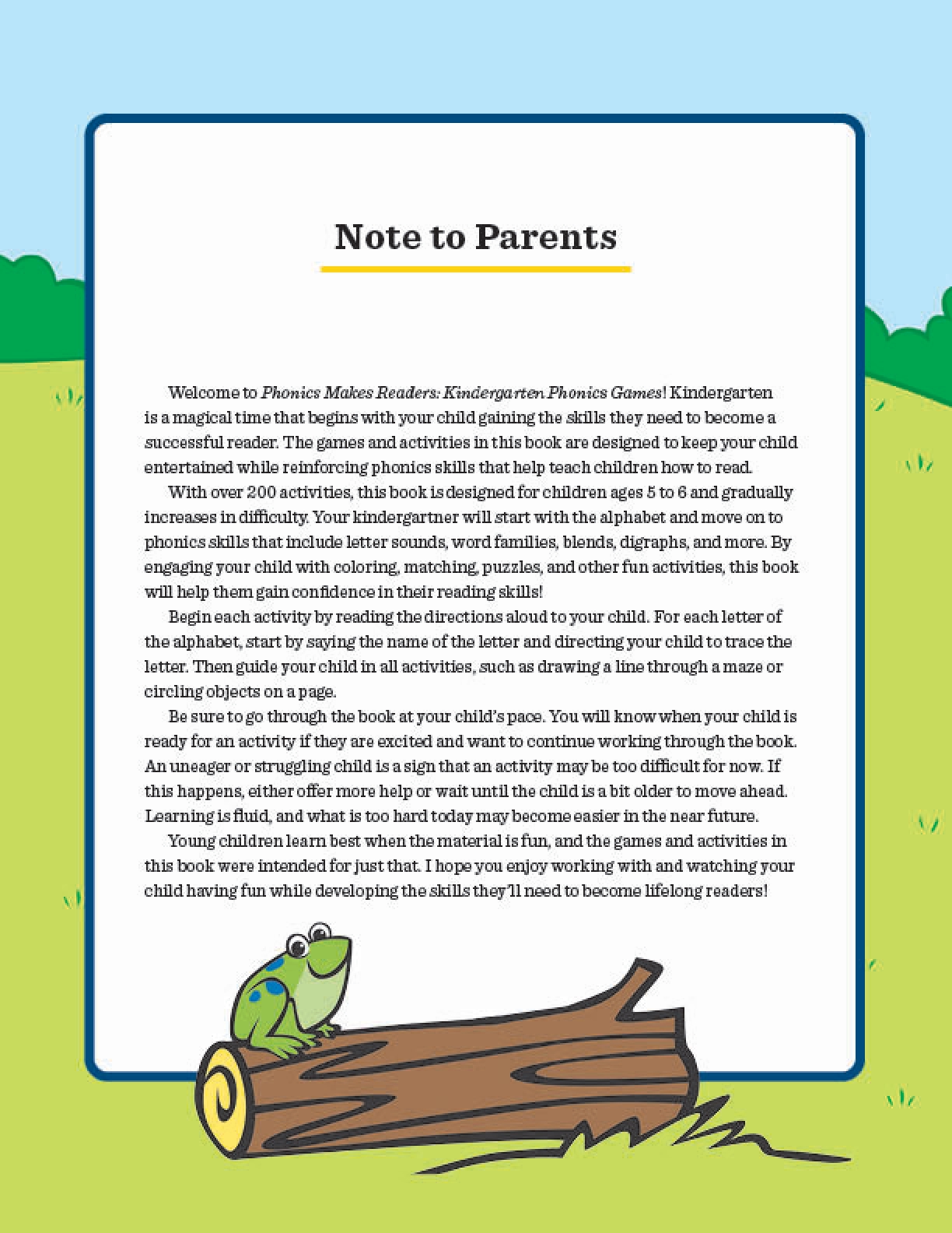 Phonics Makes Readers: Kindergarten Phonics Games