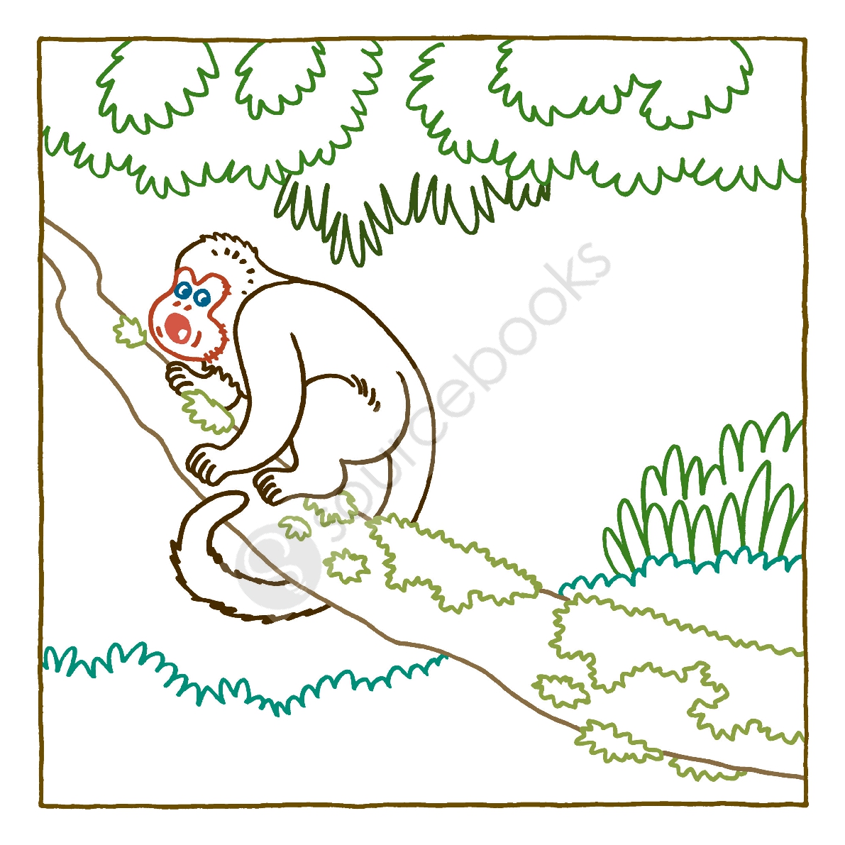 Magic Paper Coloring Book: Nature