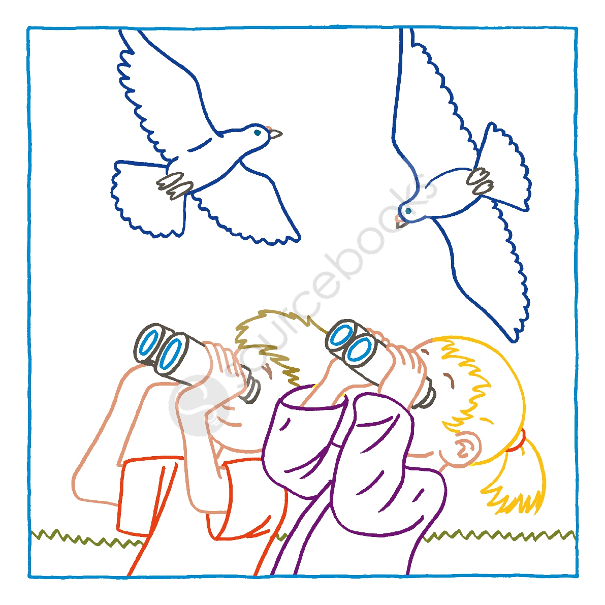 Magic Paper Coloring Book: Nature