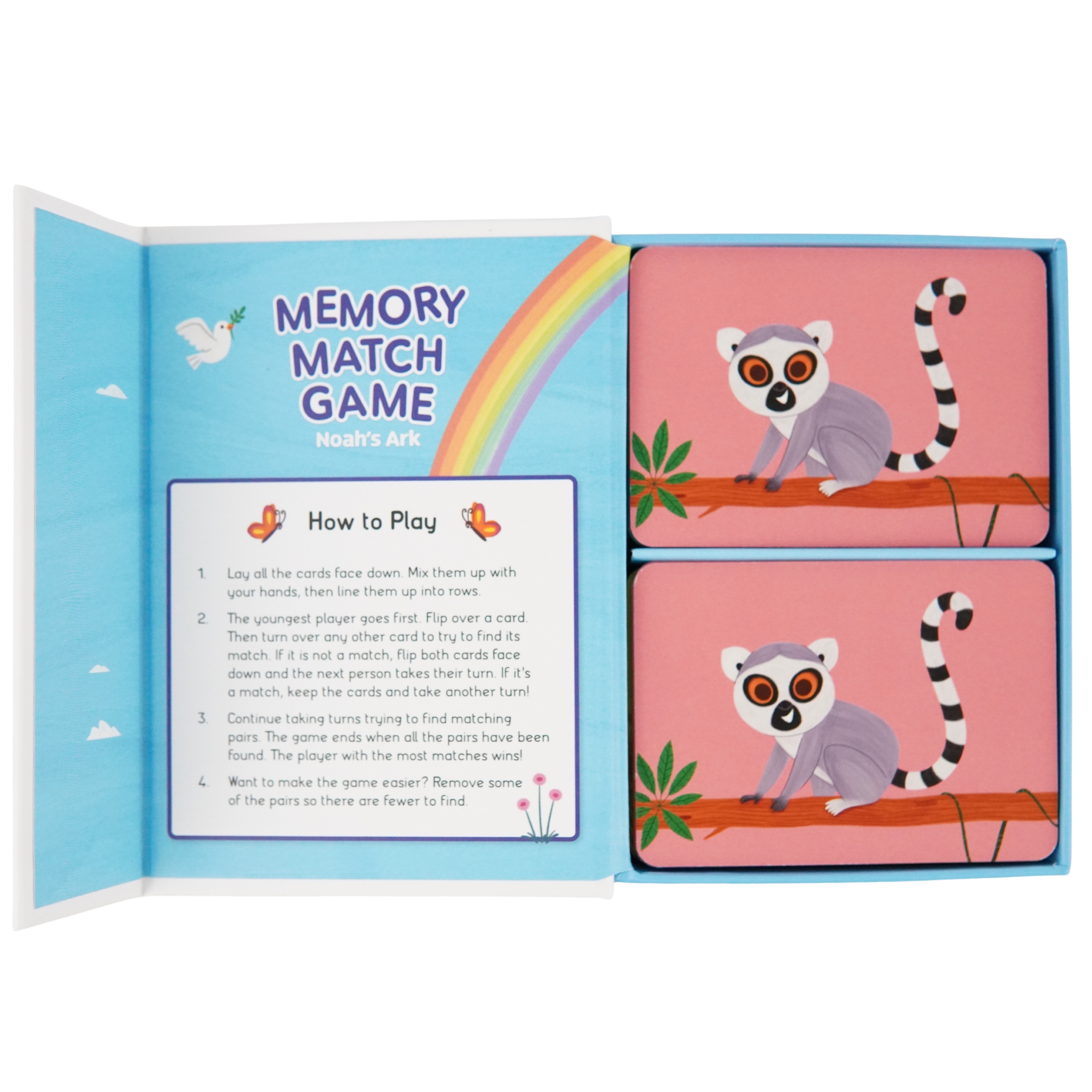 Memory Match Game Noah's Ark