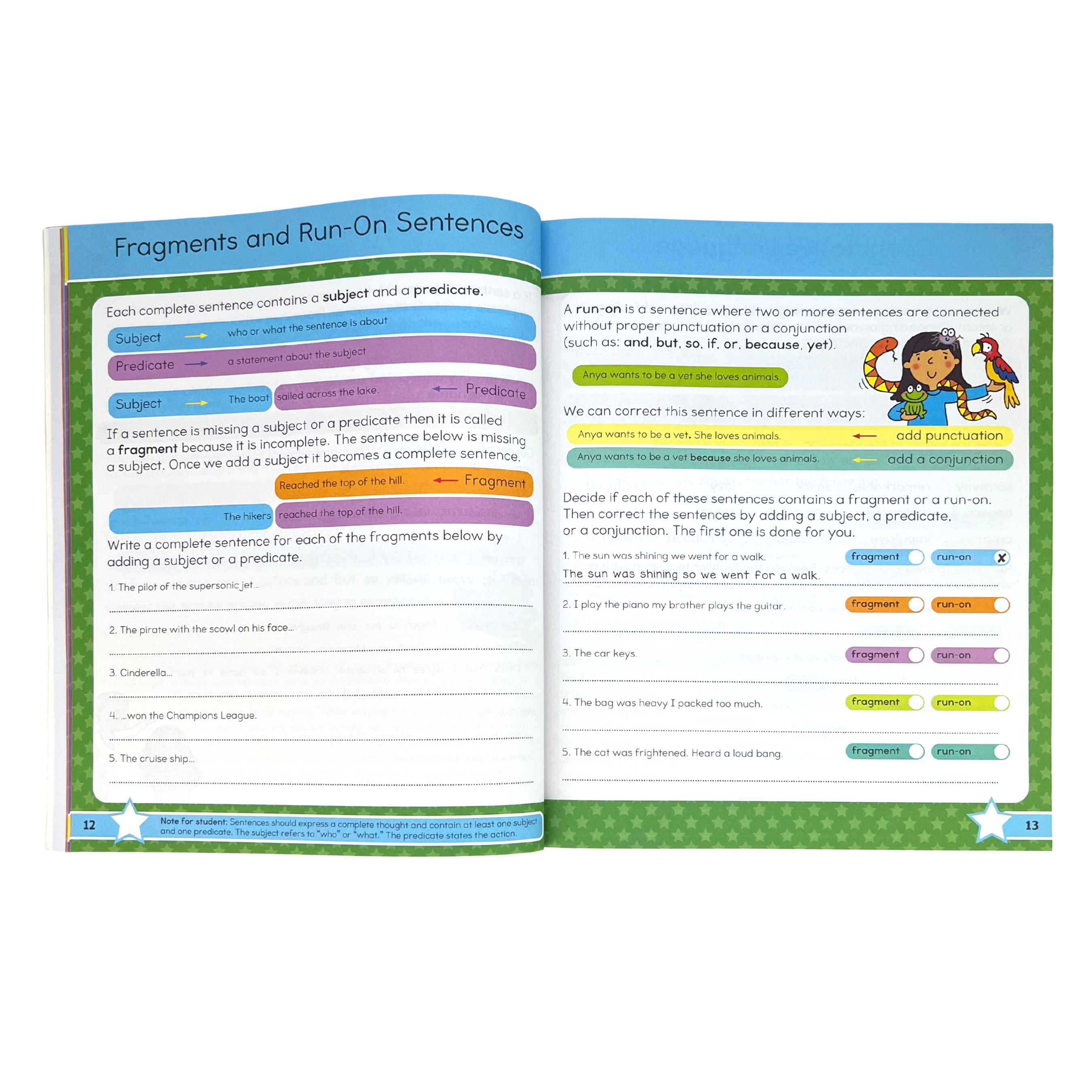 The Summer Before Sixth Grade Workbook: Bridging 5th to 6th Grade with 75+ Activities Math, Reading Comprehension, Writing, Language Arts, Fractions, Geometry, and More